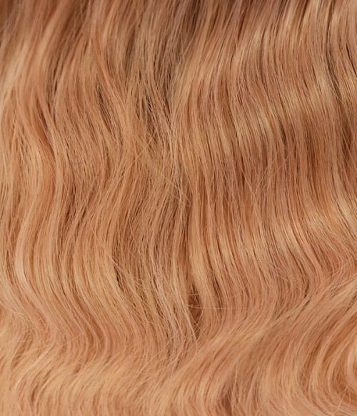 peach colored wig