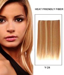 20" Straight Synthetic Miracle Wire Uni-Hair Extension E52001-Y-24