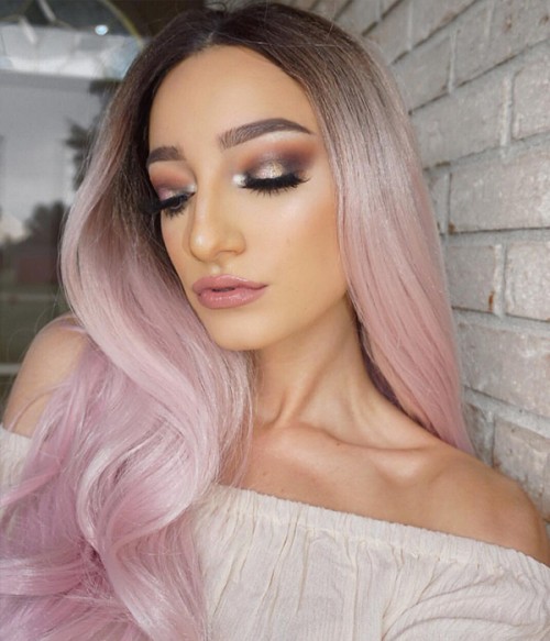 rose lace front wig