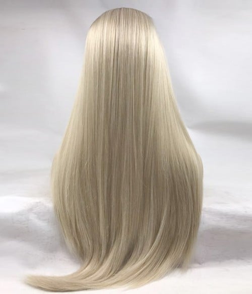Blondie Platinum Icy Blonde Long Synthetic Lace Front Wig Uniwigs Official Site