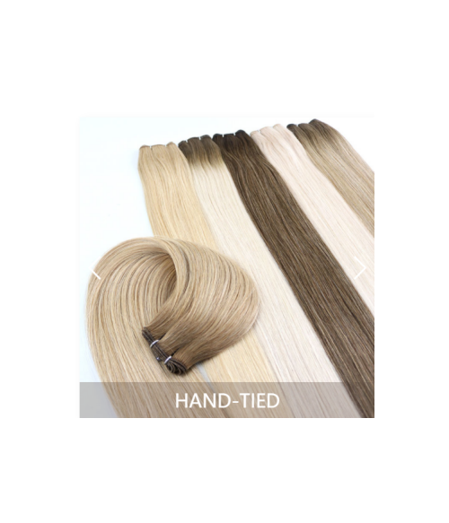 100% Human Hair Extension Curved Needle for Weft Sew in Hair Extension  Needle Tool Remy Hair Needle and Thread