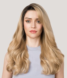 Madison | Honey Blonde Layered Synthetic Lace Front Wig