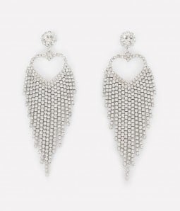 Diamond | Tassel Drop Earrings