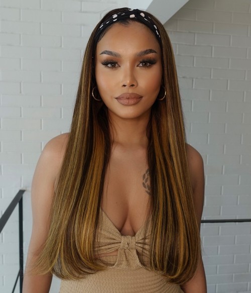 blonde headband wigs
