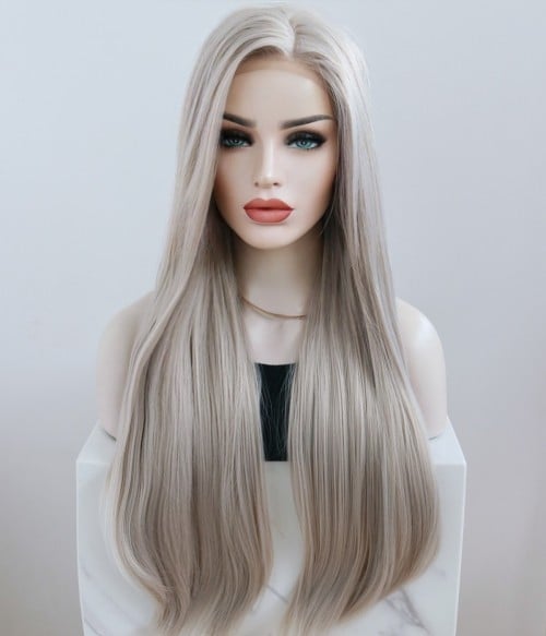 smokey grey wig