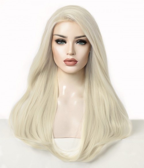 Lace front on sale wigs ash blonde