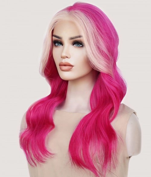 Hot Hot Pink  Pink hair, Hot pink hair, Pink ombre hair
