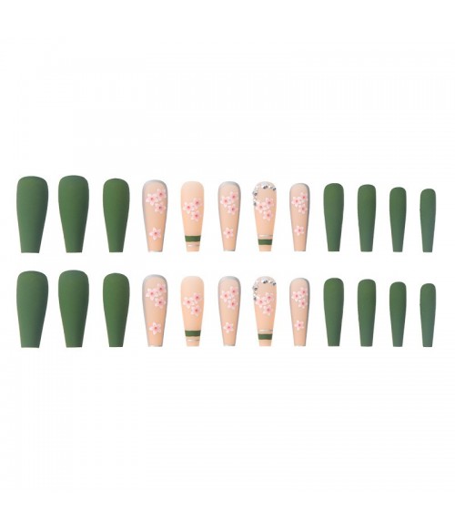 Coffin Press-On Nails FN037 – Wig Is Fashion