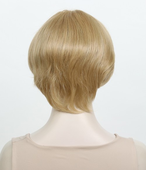 Diane Creamy Blonde Mono Top Synthetic Wig Heat Friendly