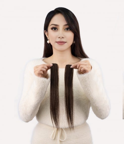 14 INSTANT CLIP IN HUMAN HAIR NO TRACK COVER UP HAIR PATCH HAIR VOLUMIZER HAIR ROOT LIFTER TWO PIECES UniWigs Official Site