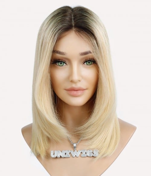 Layered Human Hair Wig NWT, hotsell All Hand Tied