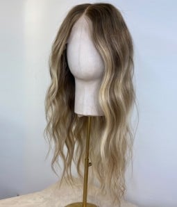 Beatrix | Bronde Ombre Balayage Remy Human Hair Lace Front Wig