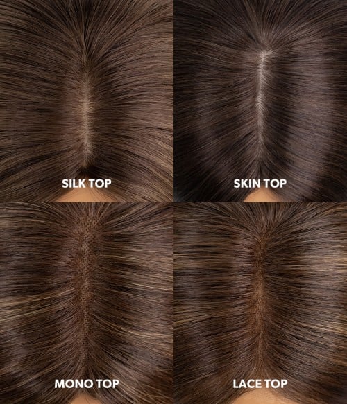 7.5” x 7.5” Upgrade Aura Skin Top Human Hair Topper | With Layers
