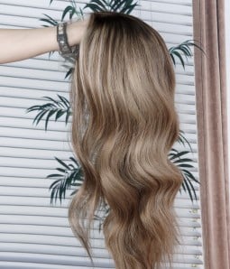 Blossom Reverie A | Bronde Remy Human Hair Lace Front Wig