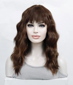 Sample Wig Style S6 | Curly Wavy Synthetic Wig | Final Sale