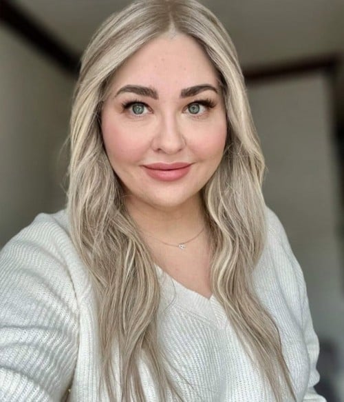 Maylene | Blonde Balayage Remy Human Hair Lace Front Glueless Wig