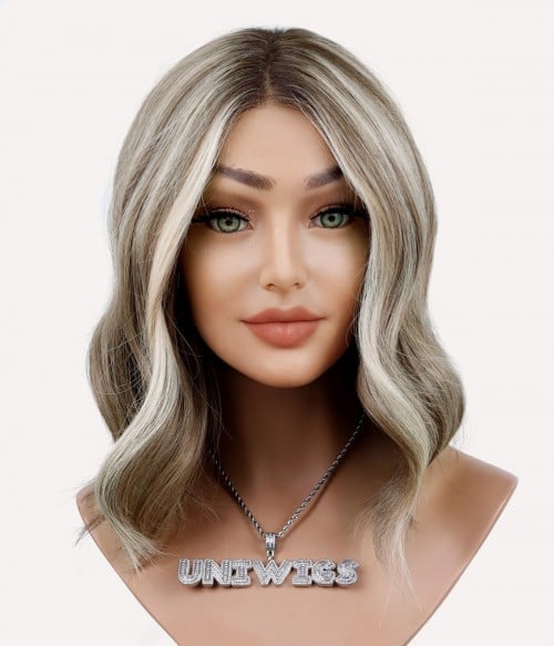 Amelie | Mono Top Lace Front Remy Human Hair Wig | 100% Hand  display picture 3