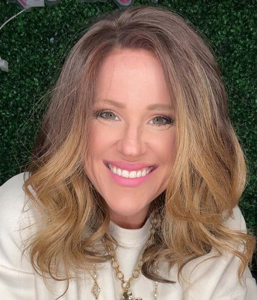 Collins | Dark Brunette Long Wavy Synthetic Lace Front Wig