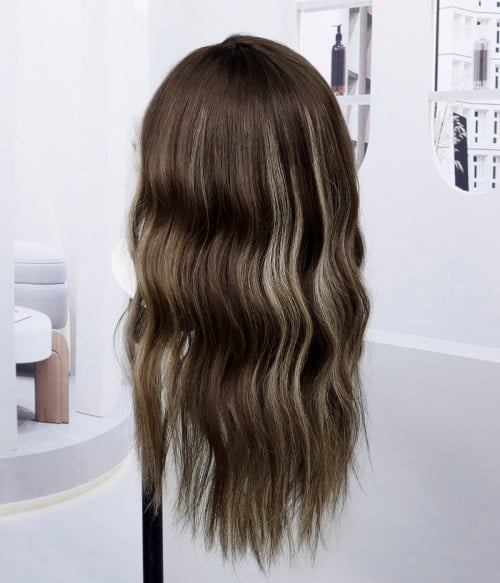 Emberglow | Silk Top Remy Human Hair Wig | 100% Hand-tied