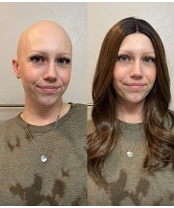 Cocoa Swirl | Chocolate Brown Synthetic Lace Front Wig