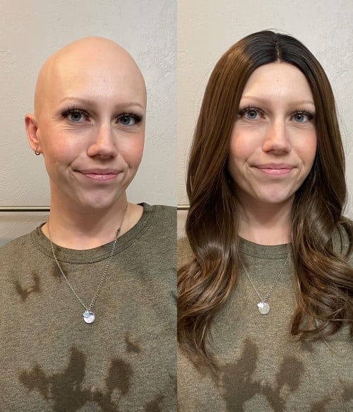 Cocoa Swirl | Chocolate Brown Synthetic Lace Front Wig