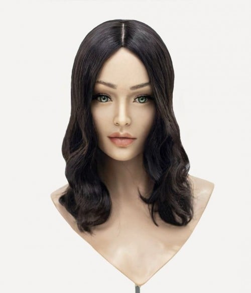 Clearance | 7.5” x 7.5” Skin Top Human Hair Topper | Pre-cut Layers | Final Sale