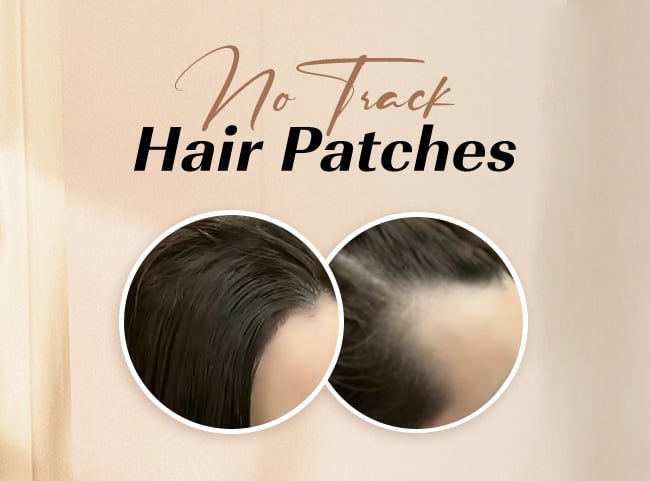NO TRACK HAIR PATCHES