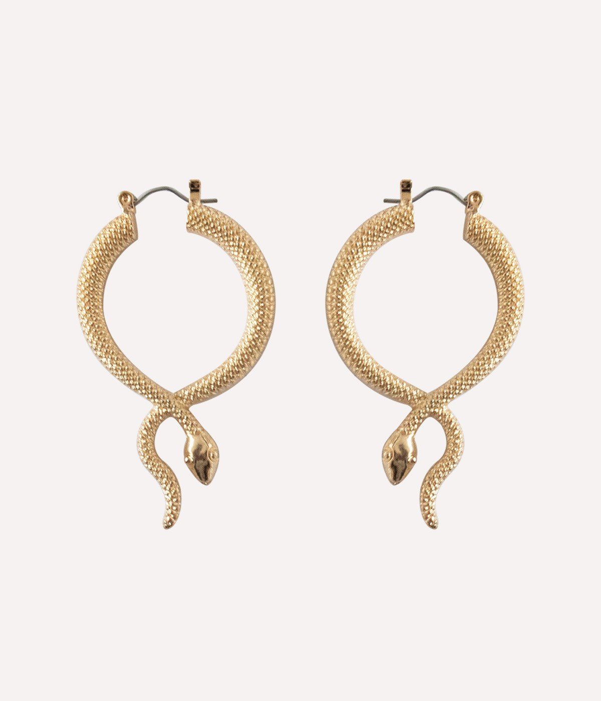 Details 146+ gold snake hoop earrings best