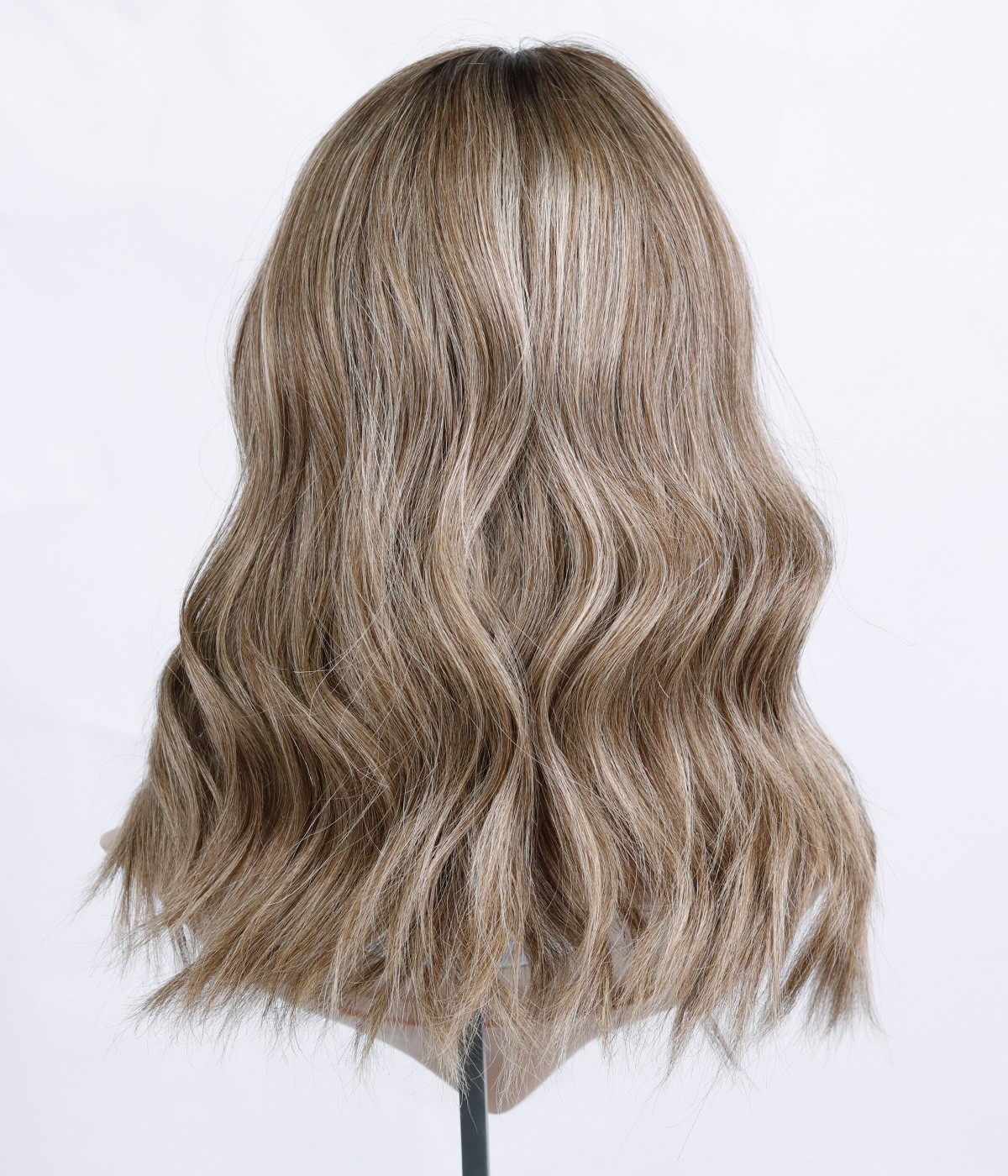 Sandy blonde lace front wig human hair bend Sandy 20 main image 3