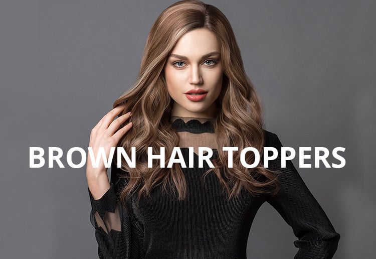 brown hair toppers