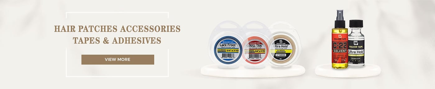 HAIR PATCHES ACCESSORIES TAPES & ADHESIVES