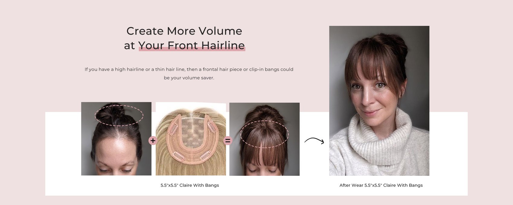 Create More Volume at Your Front Hairline