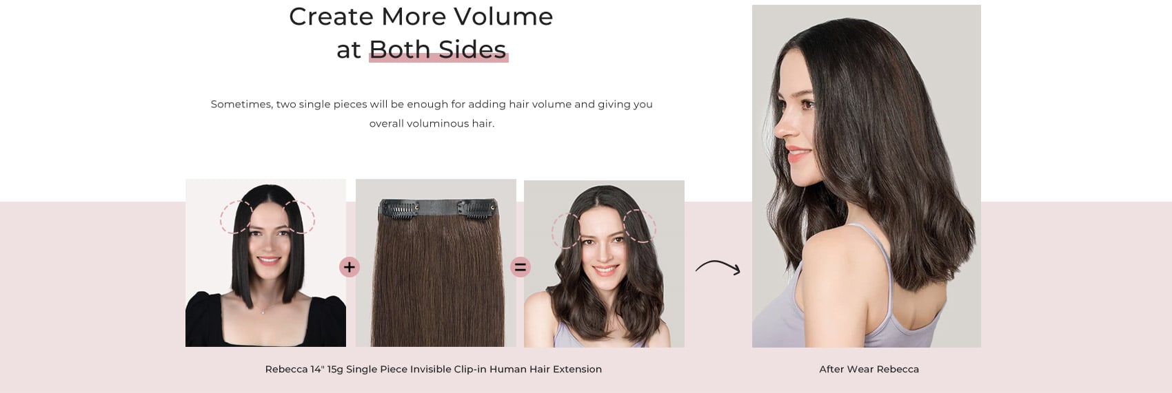 Create More Volume at Both Sides