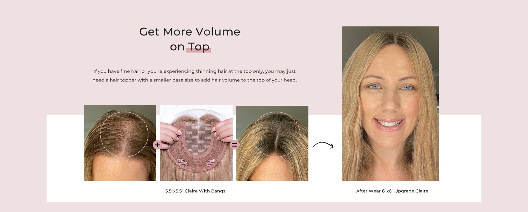 Get More Volume on Top