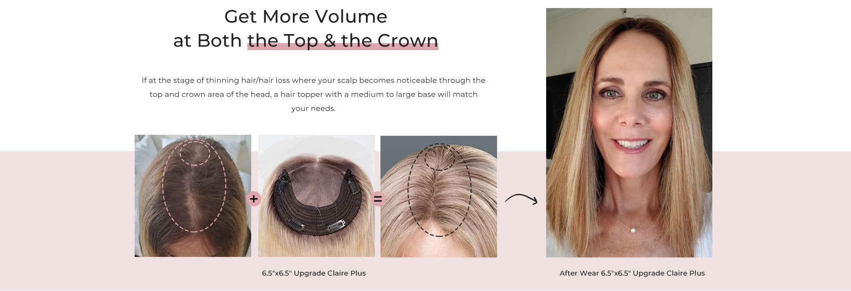 Get More Volume at Both the Top & the Crown