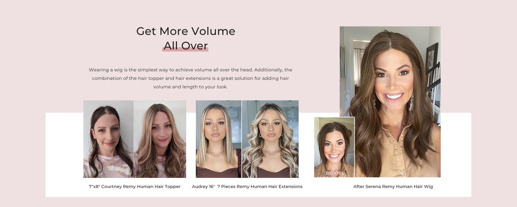 Get More Volume All Over